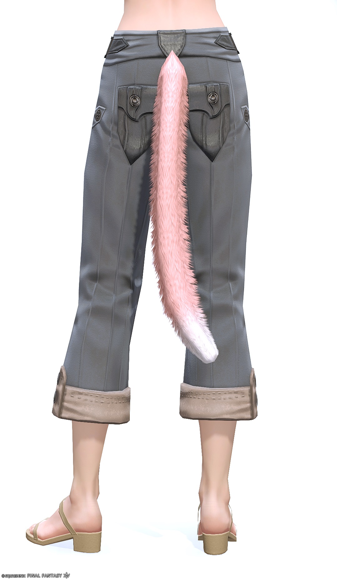 ハイドライズ・クロップドパンツ | FF14ミラプリ - Cropped Hiderise Slops - パンツ/クロップド