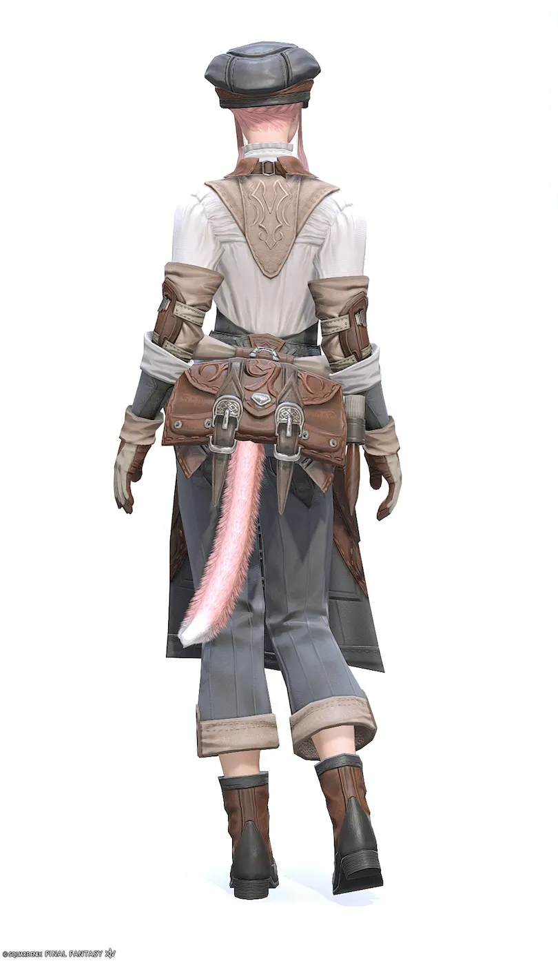 ミラプリ「ハイドライズ」装備ミコッテでの見た目紹介2