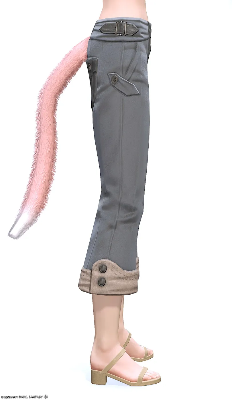 ミラプリ「ハイドライズ・クロップドパンツ」装備ミコッテでの見た目紹介14