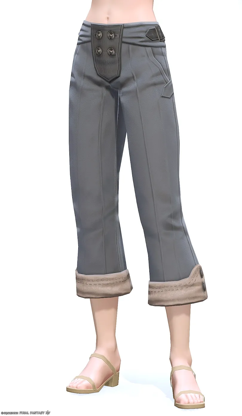 ミラプリ「ハイドライズ・クロップドパンツ」装備ミコッテでの見た目紹介16