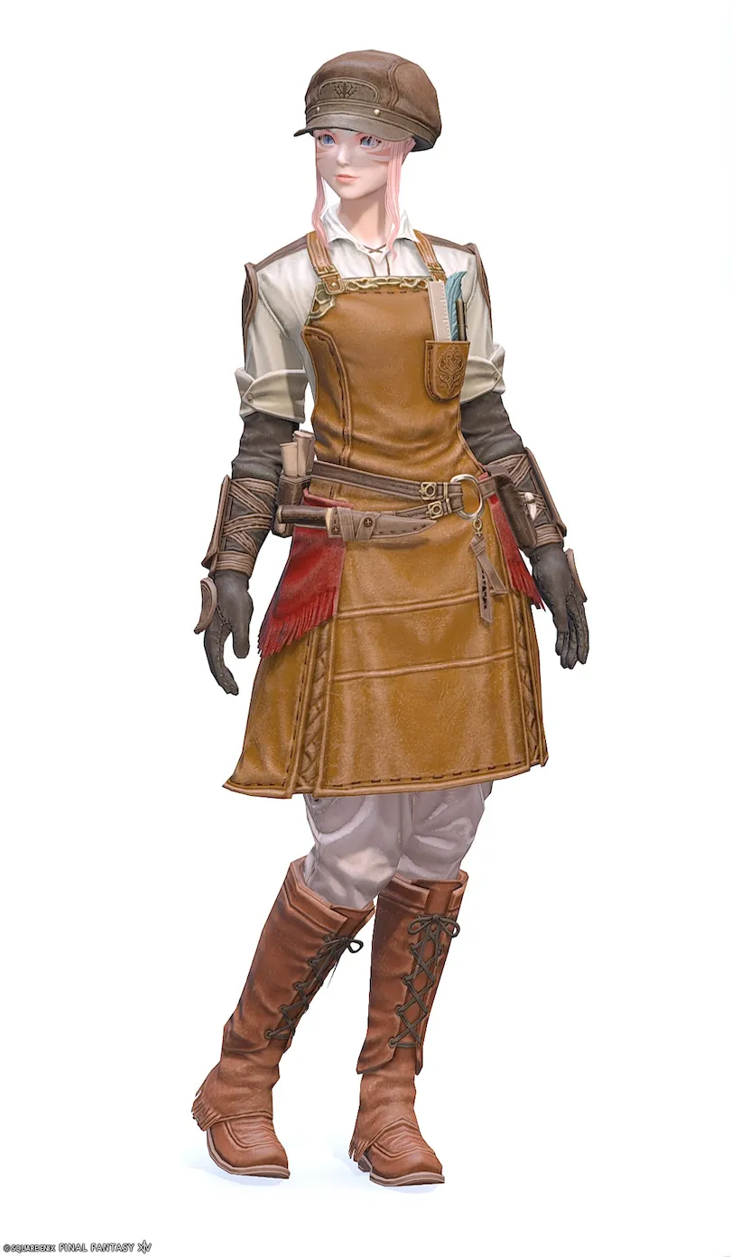 【FF14】革細工師AF5装備👗各種族での見た目・入手方法【ハイドソフォス】