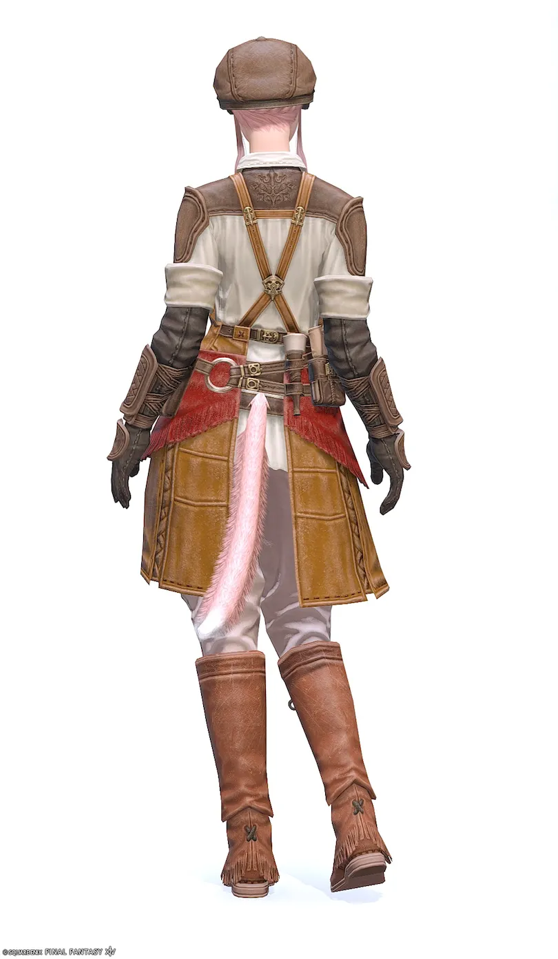 ミラプリ「ハイドソフォス」装備ミコッテでの見た目紹介2