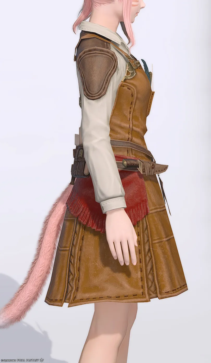 ミラプリ「ハイドソフォス・エプロン」装備ミコッテでの見た目紹介8