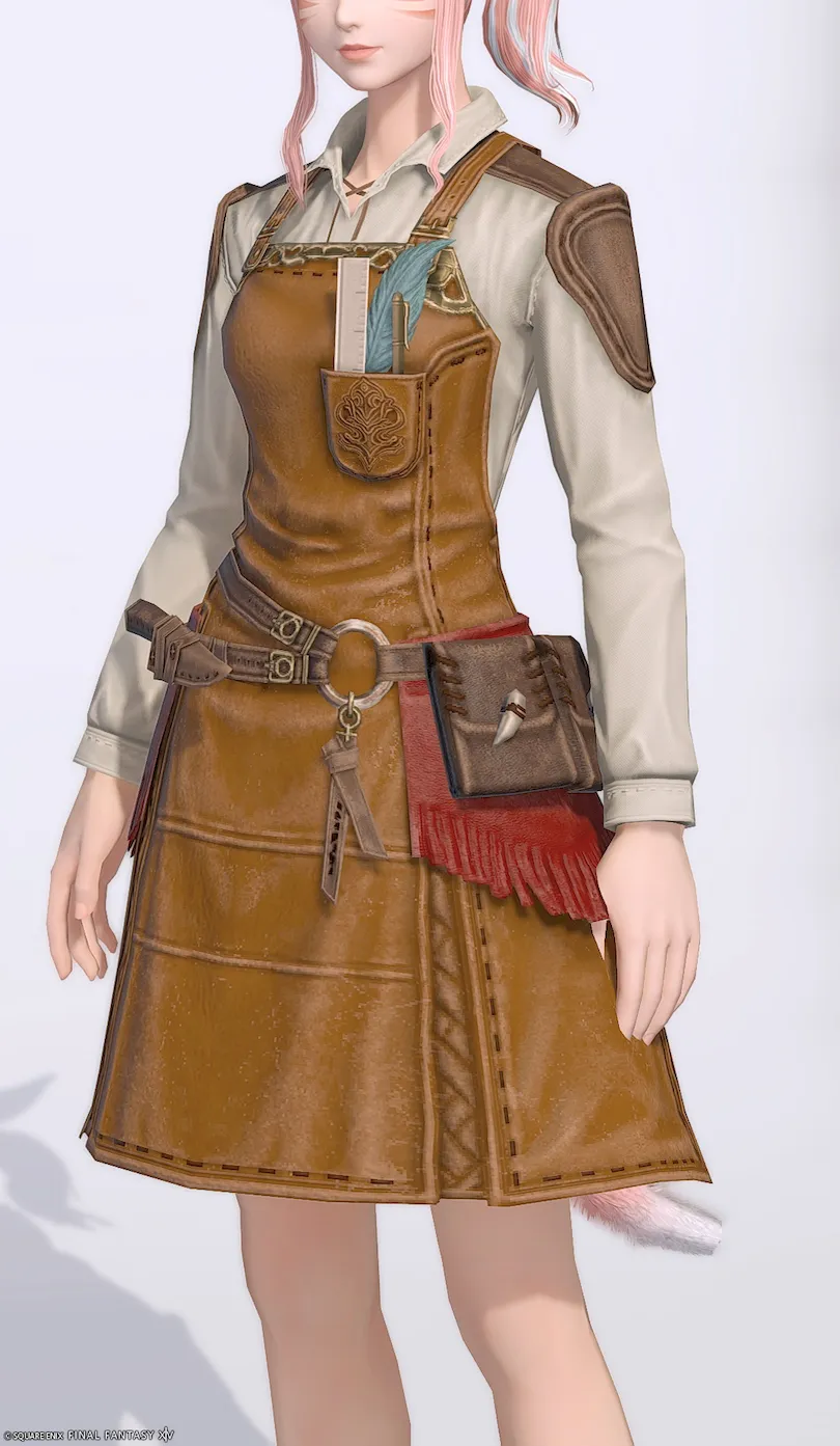 ミラプリ「ハイドソフォス・エプロン」装備ミコッテでの見た目紹介10