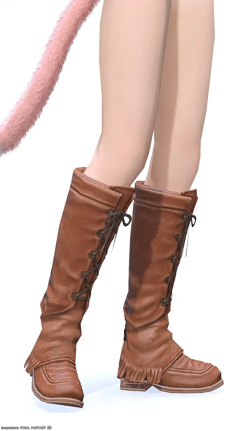 ミラプリ「ハイドソフォス・ブーツ」装備ミコッテでの見た目紹介17