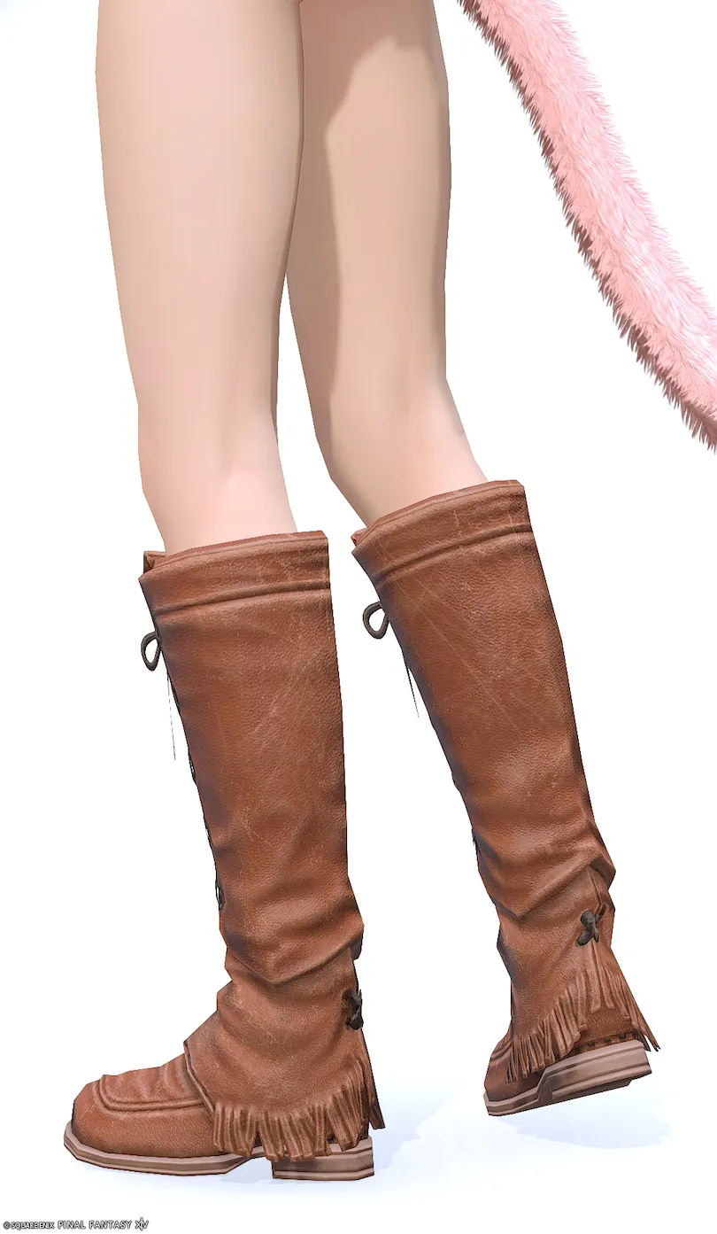 ミラプリ「ハイドソフォス・ブーツ」装備ミコッテでの見た目紹介18