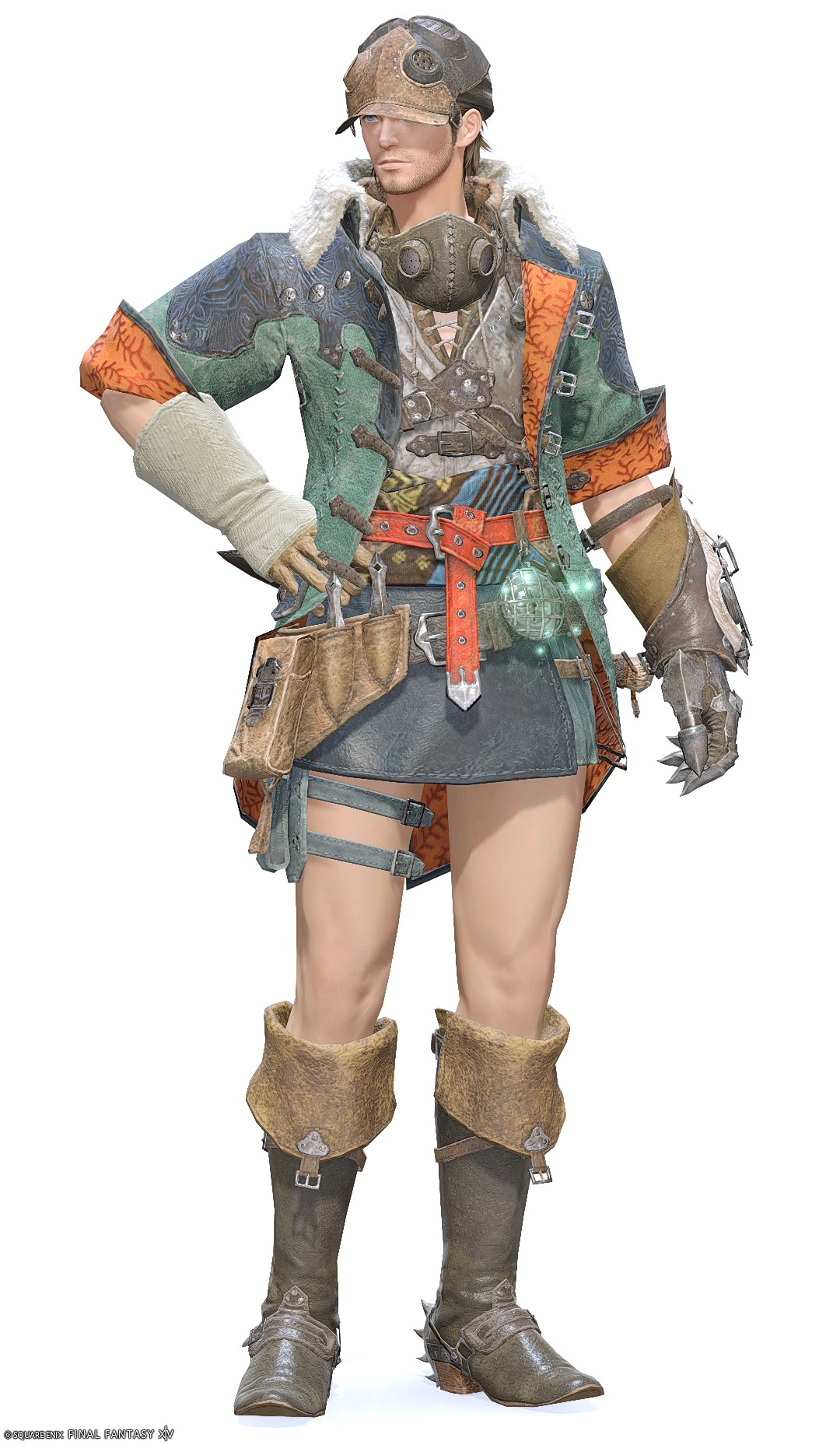 【FF14】ホープ【F】装備👗各種族での見た目・入手方法【モンハンワイルズ コラボ/MHW】