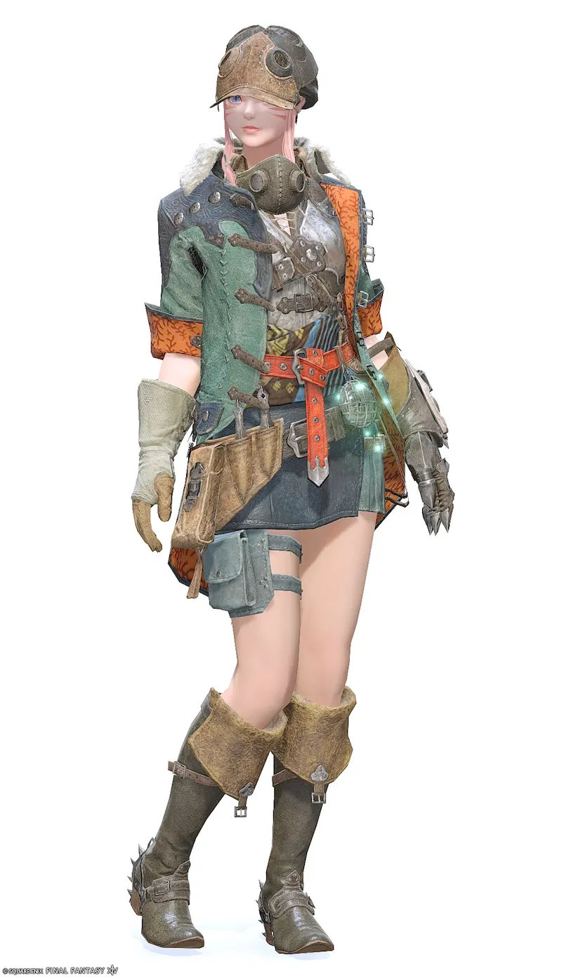 【FF14】ホープ【F】装備👗各種族での見た目・入手方法【モンハンワイルズ コラボ/MHW】