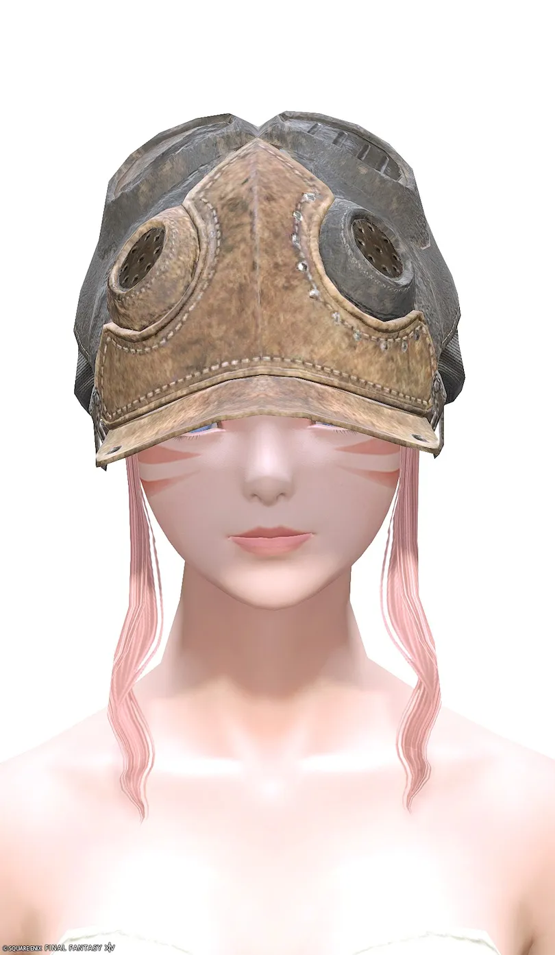 ミラプリ「ホープバイザー【F】」装備ミコッテでの見た目紹介3