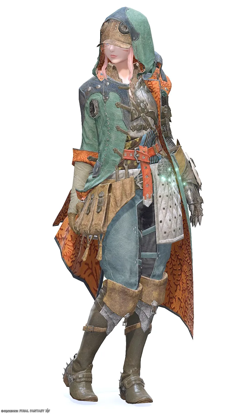 【FF14】ホープ【M】装備👗各種族での見た目・入手方法【モンハンワイルズ コラボ/MHW】