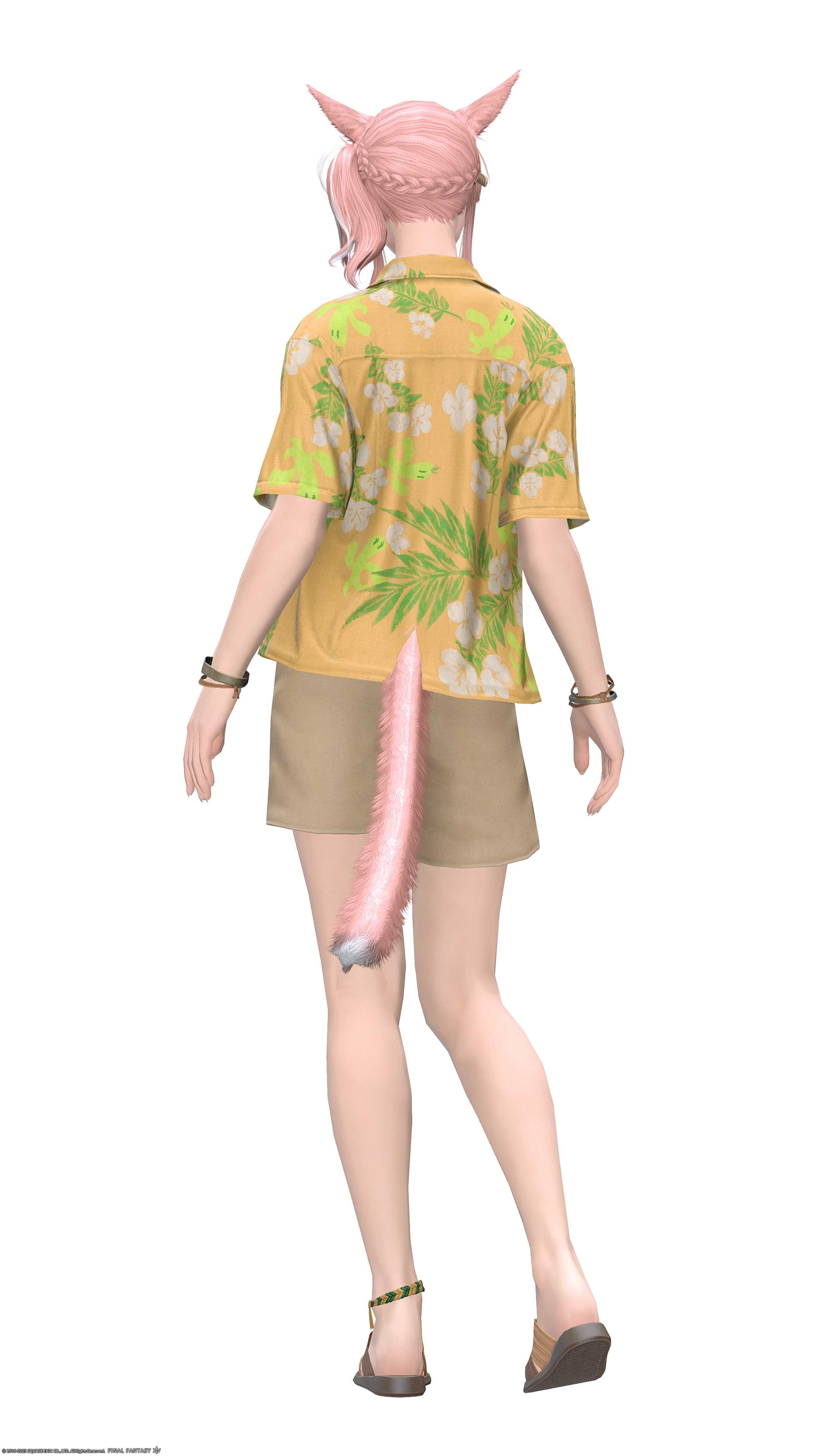 【FF14】アイルバケーション・シャツ装備👗各種族での見た目・入手方法【無人島開拓】