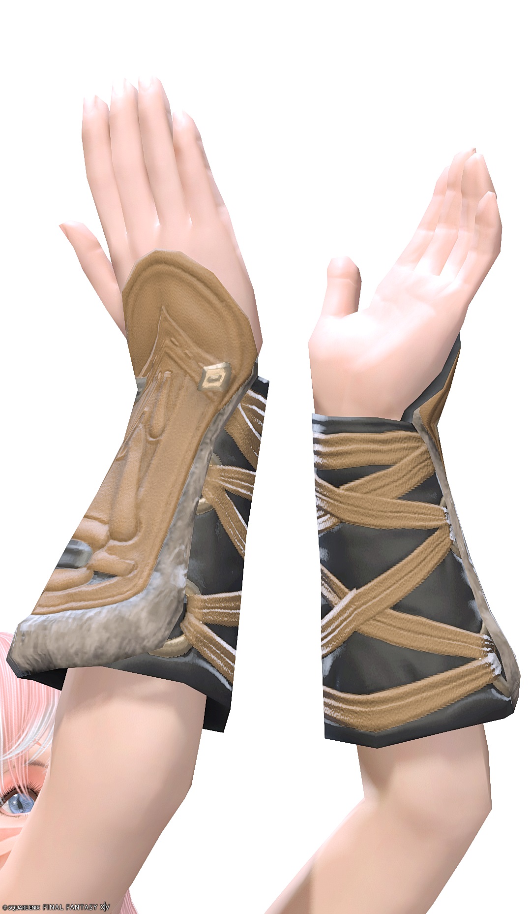 レザーワーカーアームガード | FF14ミラプリ - Leatherworker's Gloves - 篭手