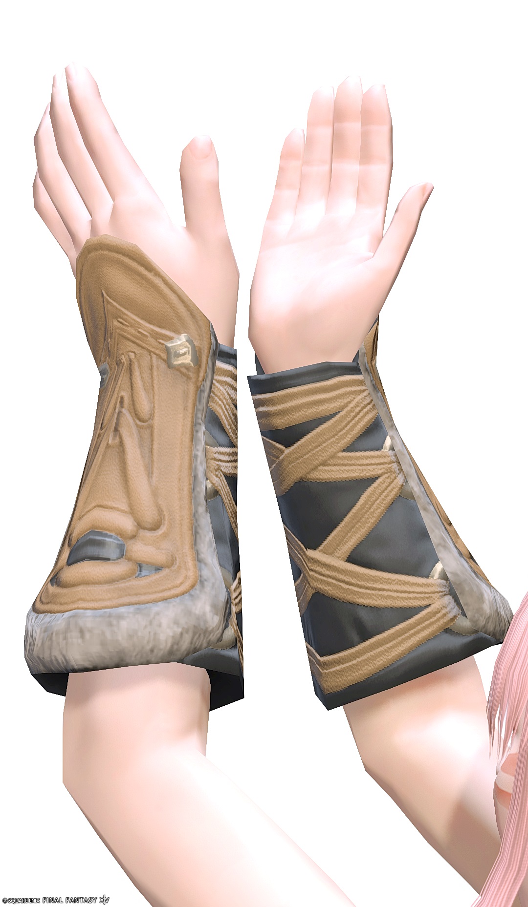 レザーワーカーアームガード | FF14ミラプリ - Leatherworker's Gloves - 篭手