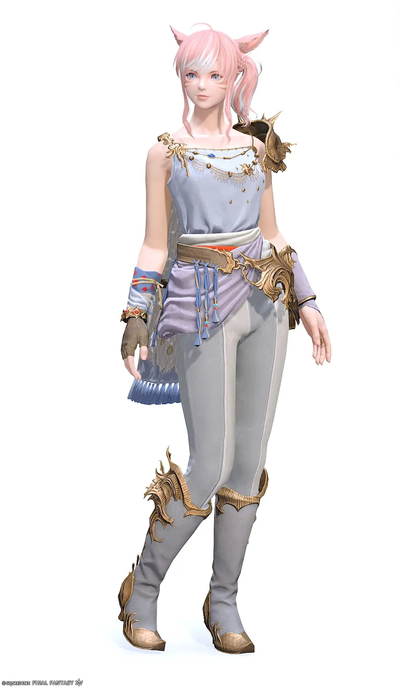 【FF14】リックス装備👗各種族での見た目・入手方法【クレセントアイル】