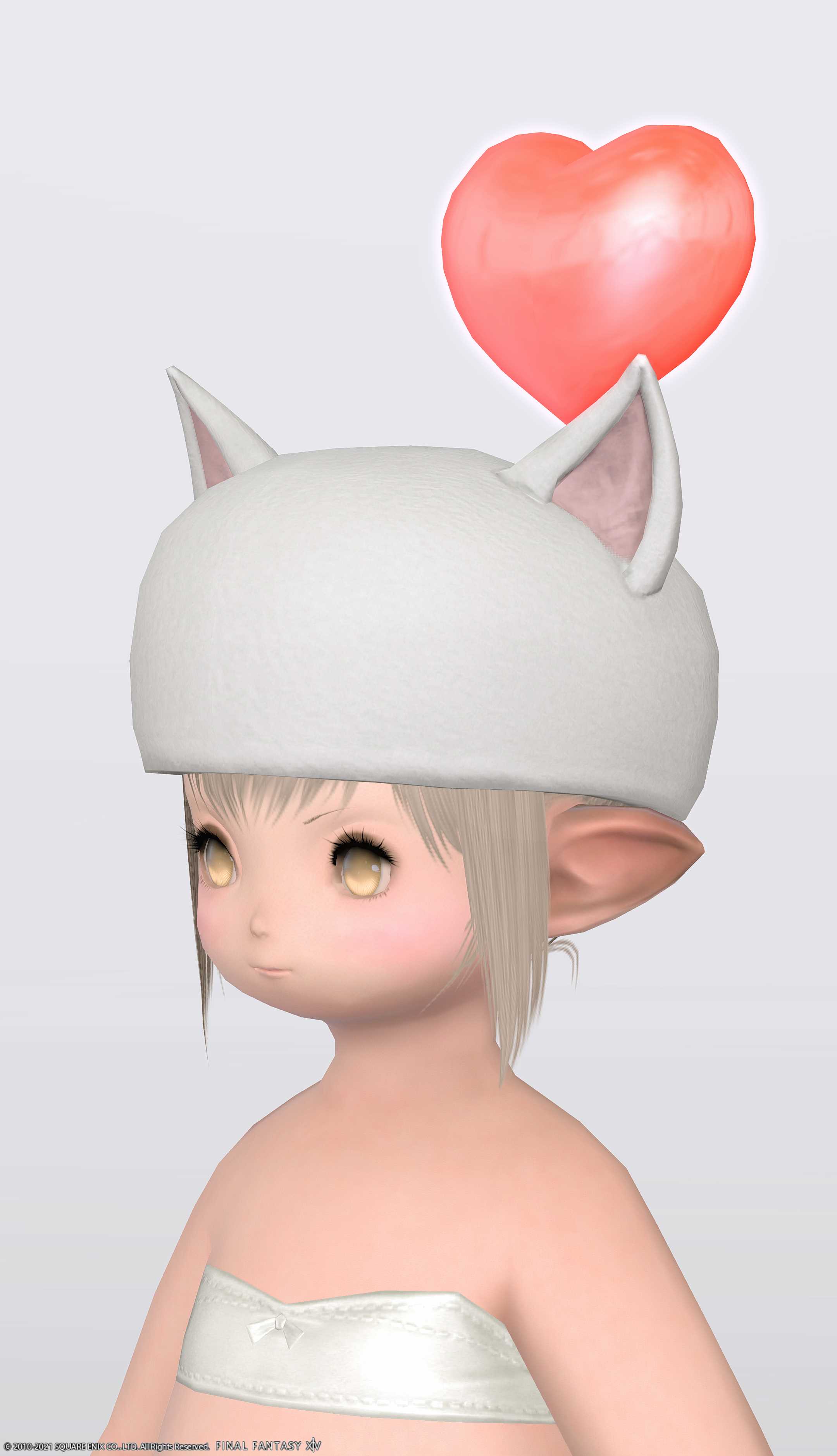 【FF14】モグモグハートキャップ装備の見た目
