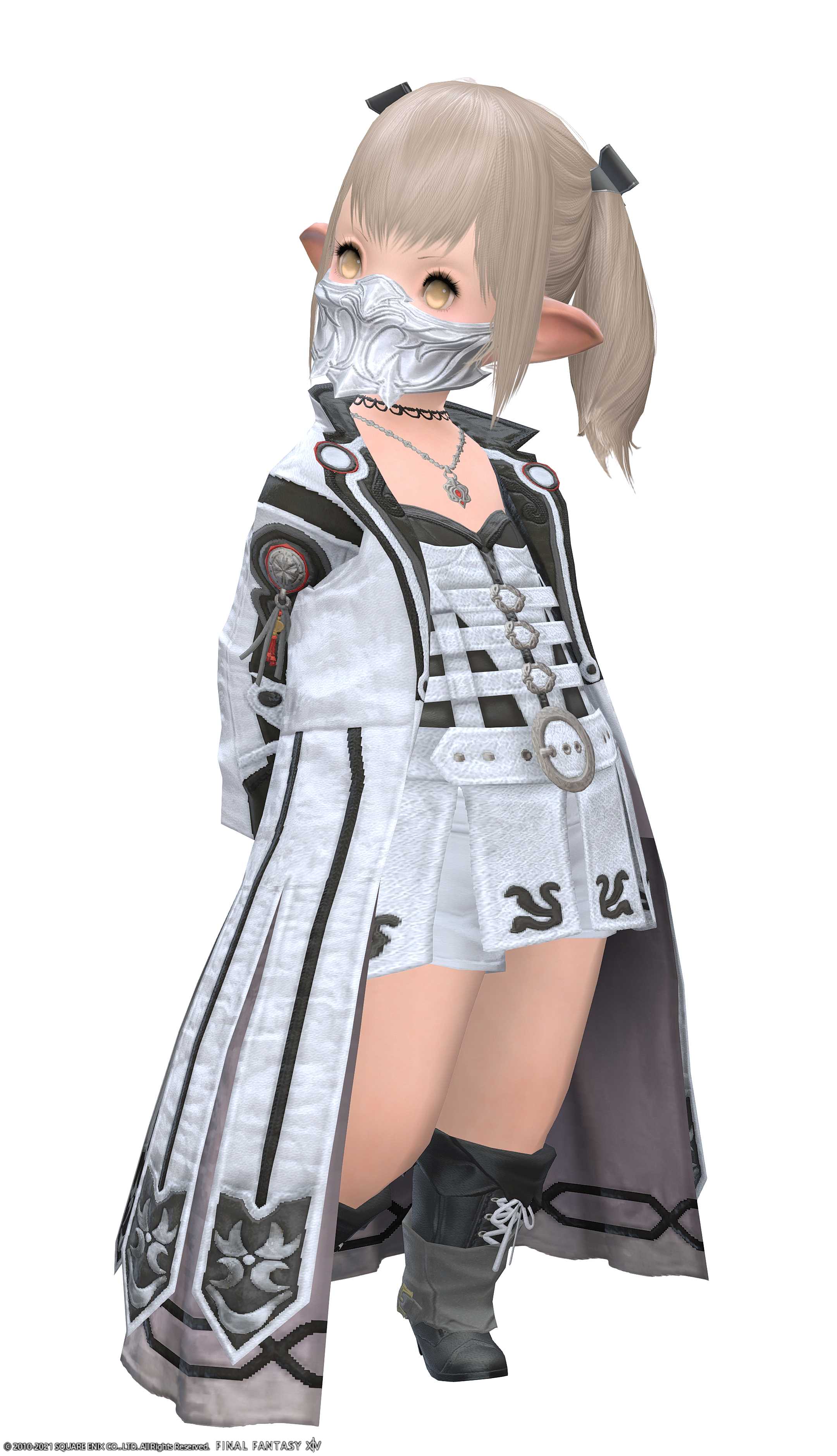 【FF14】魔戒闘師・陰(モンク・侍)装備の見た目