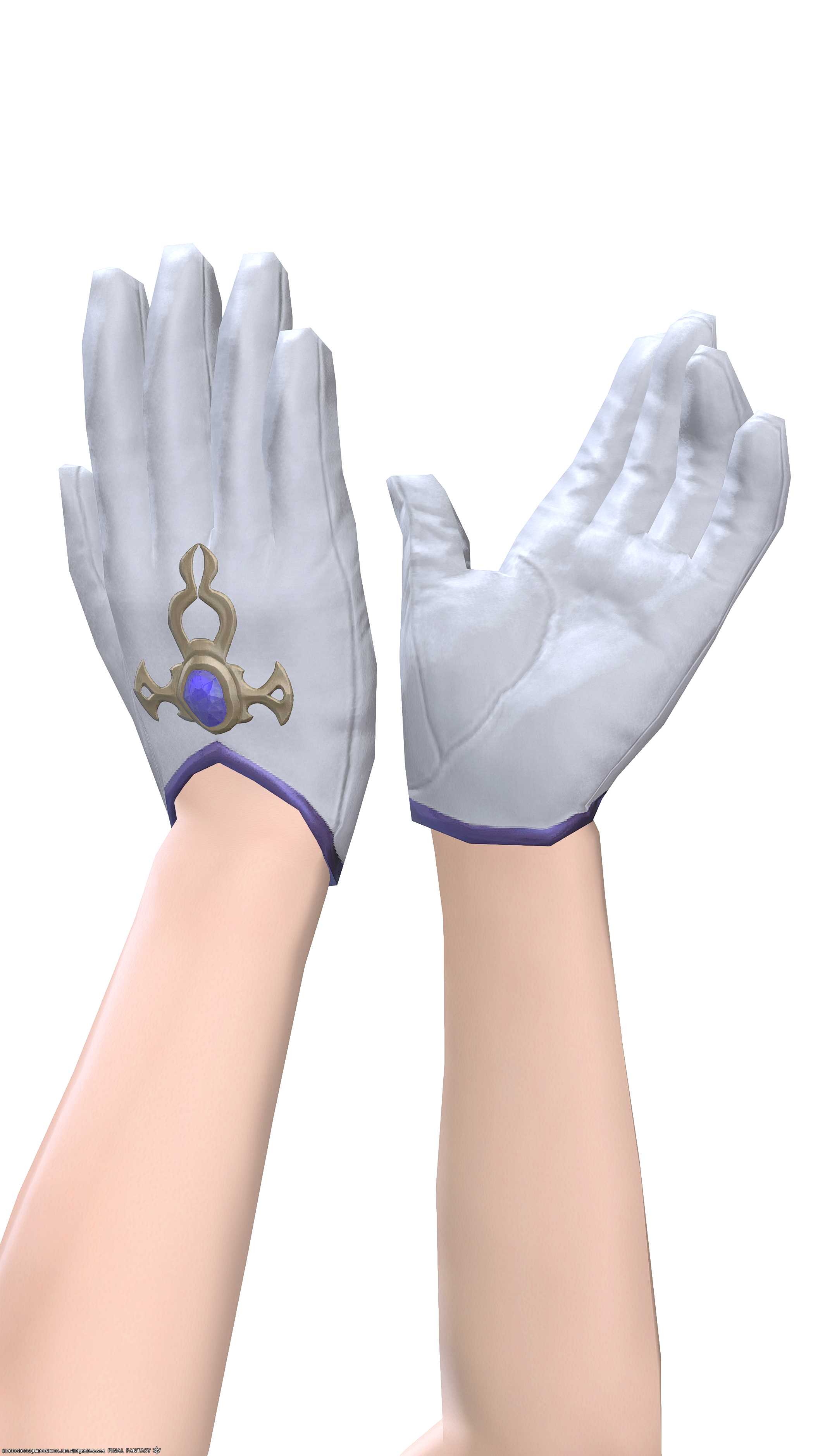 マナリス・キャスタードレスグローブ | FF14ミラプリ - Manalis Dress Gloves of Casting - 手袋/グローブ