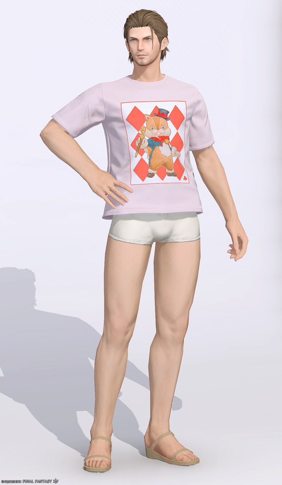 【FF14】マイカ・ザ・ムー・デイリーチュニック装備👗各種族での見た目・入手方法【Tシャツ】