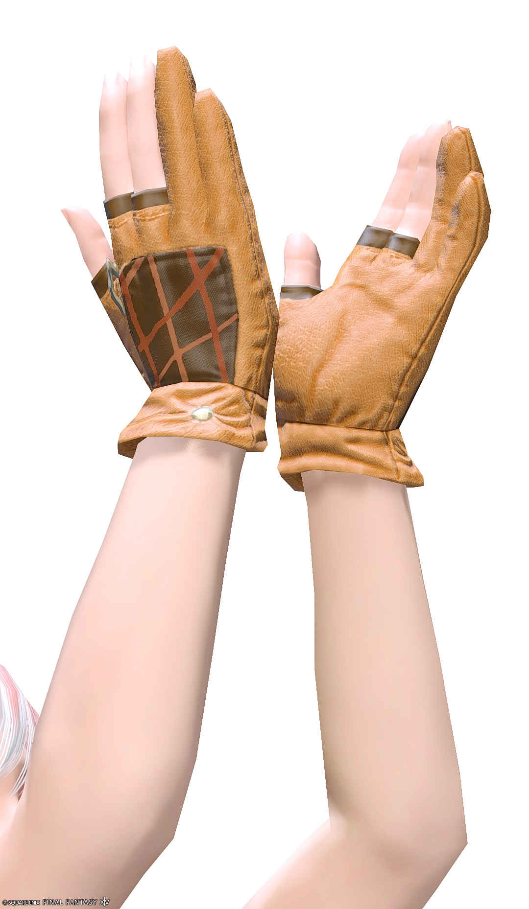 ミルフィーンド・コスチュームハーフグローブ | FF14ミラプリ - Millfiend's Costume Halfgloves - 手袋/フィンガレス