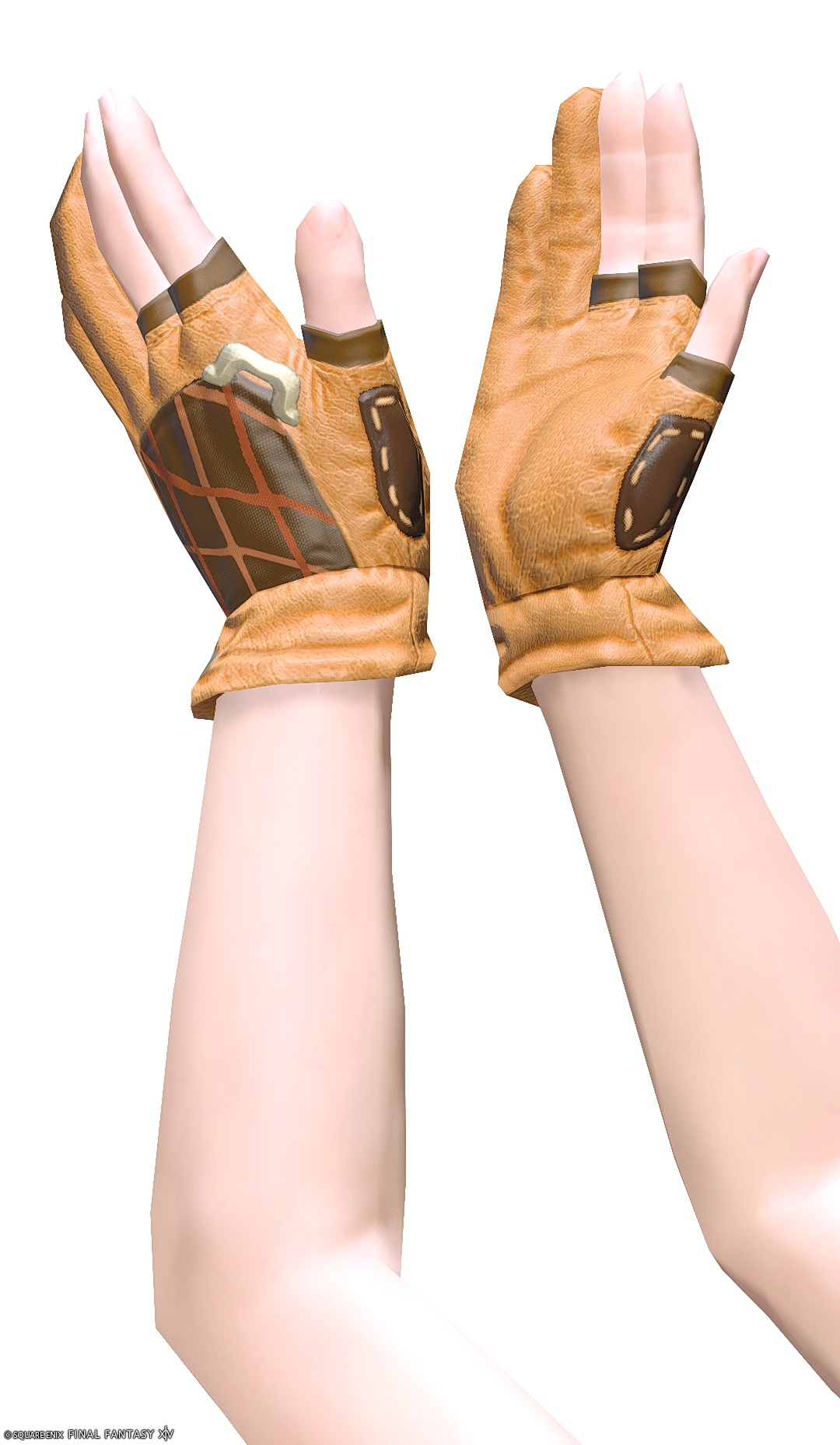 ミルフィーンド・コスチュームハーフグローブ | FF14ミラプリ - Millfiend's Costume Halfgloves - 手袋/フィンガレス