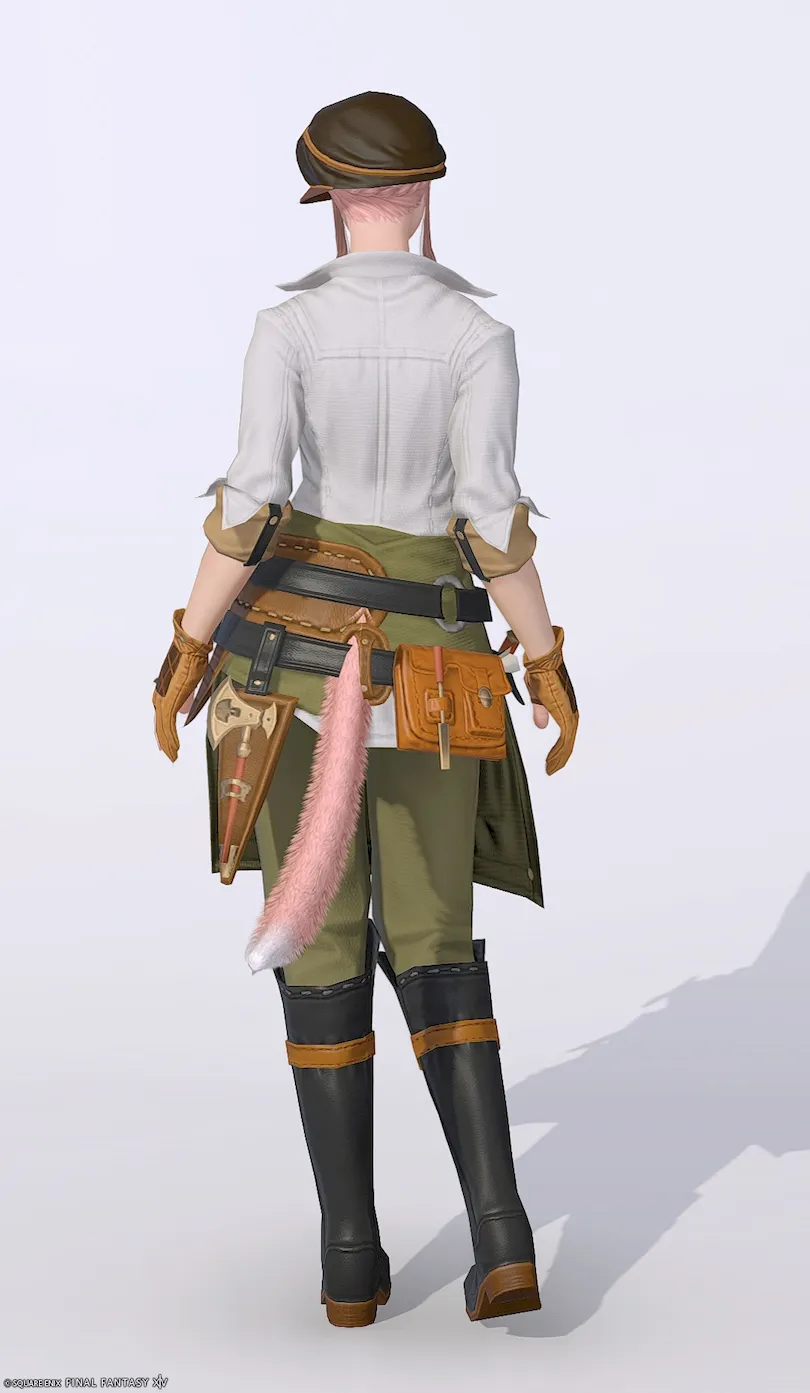 ミラプリ「ミルフィーンド」装備ミコッテでの見た目紹介2