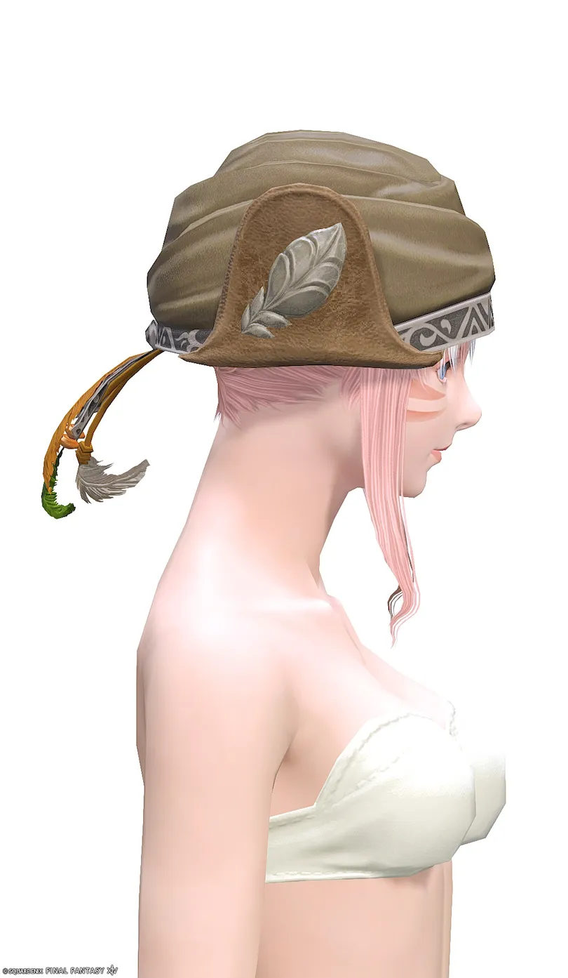 ミラプリ「ミルソフォス・バンダナ」装備ミコッテでの見た目紹介4