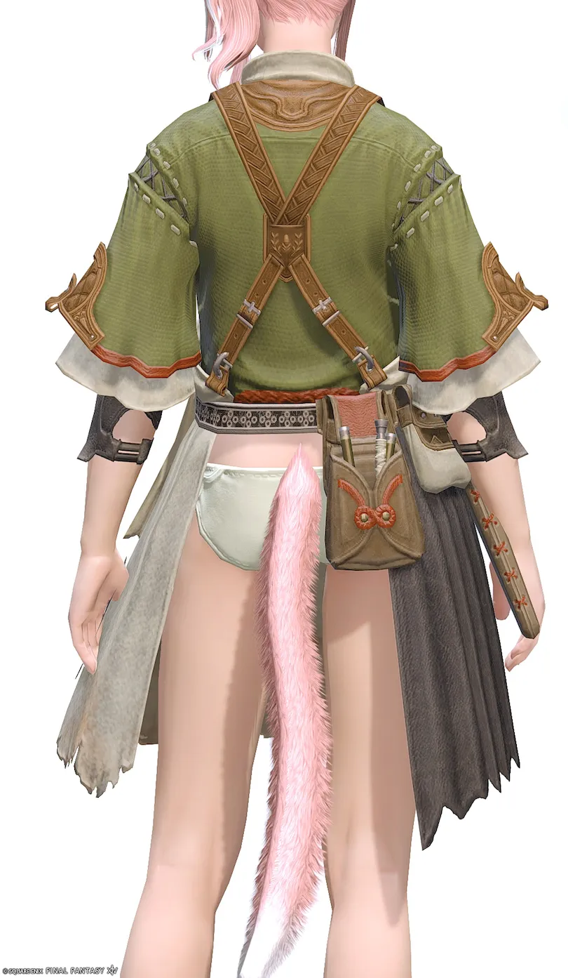 ミラプリ「ミルソフォス・エプロン」装備ミコッテでの見た目紹介9