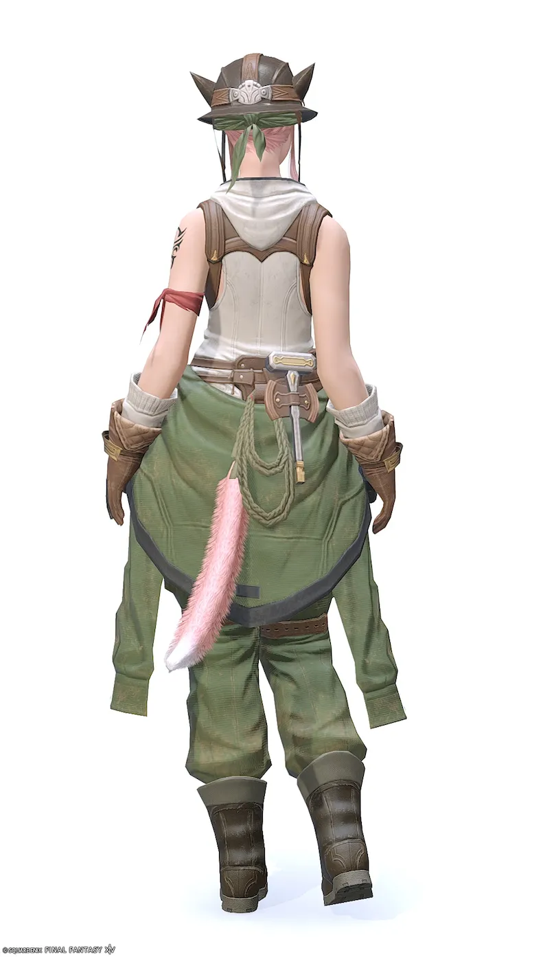 ミラプリ「マインフィーンド」装備ミコッテでの見た目紹介2