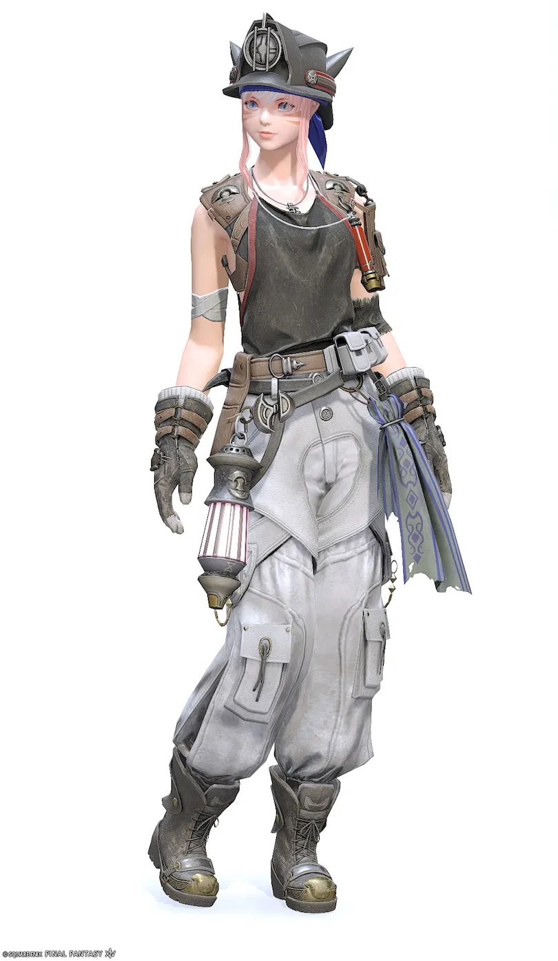 ミラプリ「マインライズ」装備ミコッテでの見た目紹介1