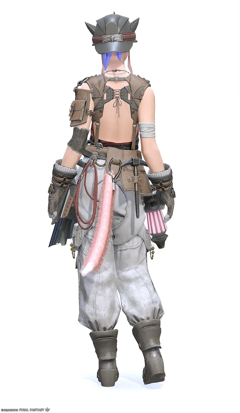 ミラプリ「マインライズ」装備ミコッテでの見た目紹介2