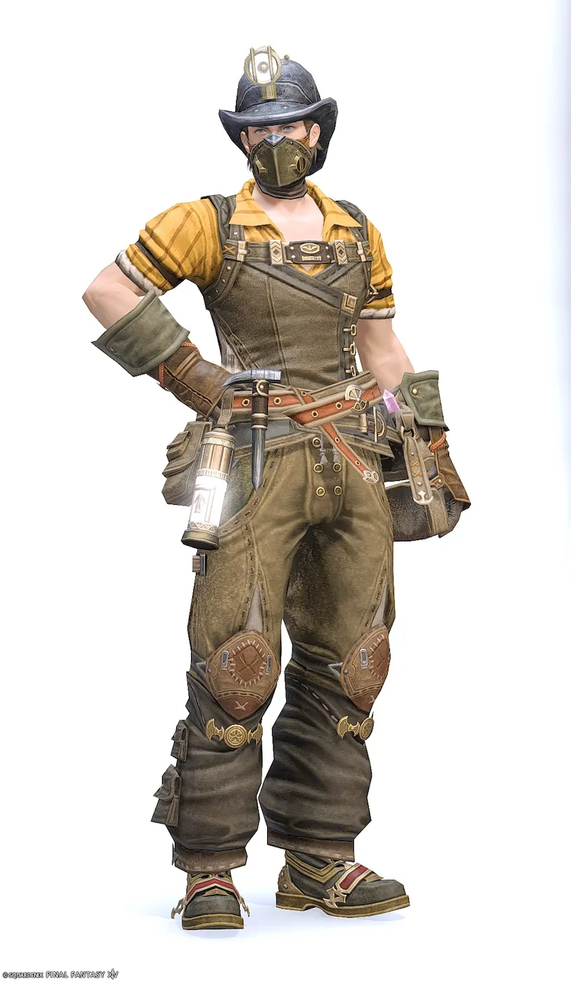 【FF14】マインソフォス（採掘師）装備の見た目