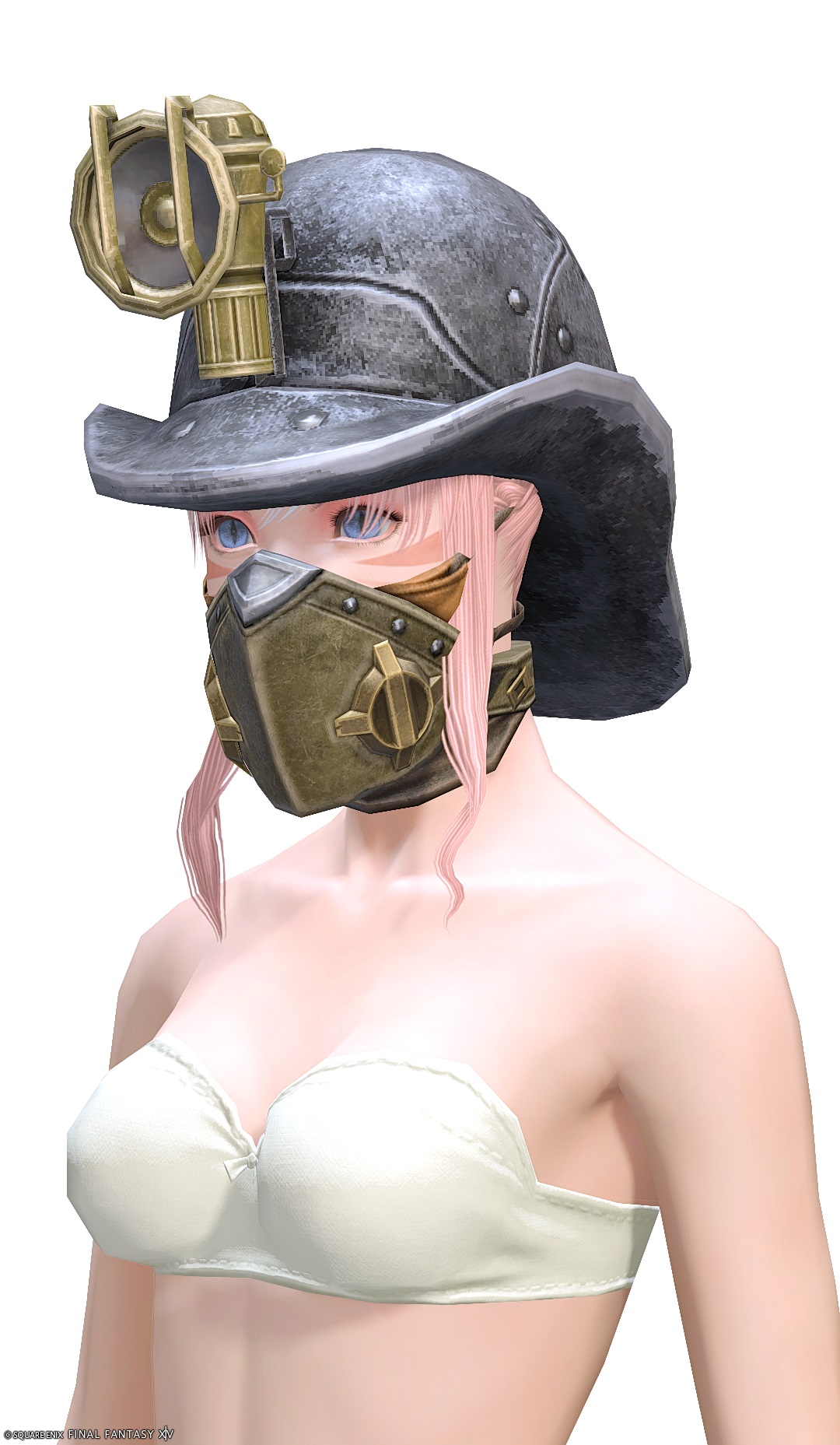 マインソフォス・ヘルメット | FF14ミラプリ - Minesoph's Helmet - 兜/マスク