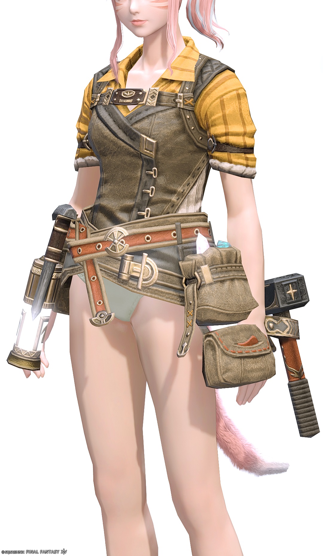 マインソフォス・ワークシャツ | FF14ミラプリ - Minesoph's Work Shirt - シャツ