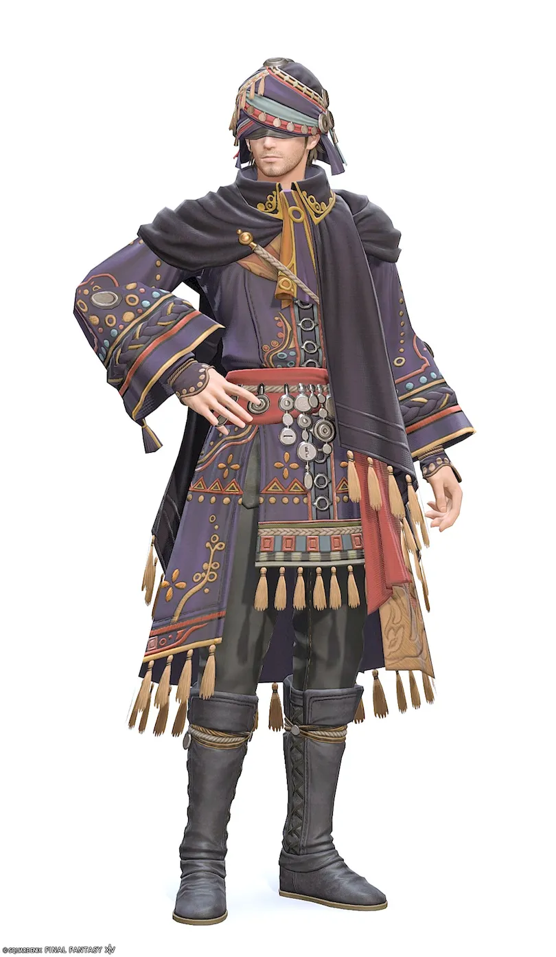 【FF14】ミスティックメモリー・キャスター(黒魔道士・召喚士・赤魔道士・ピクトマンサー・青魔道士)装備の見た目
