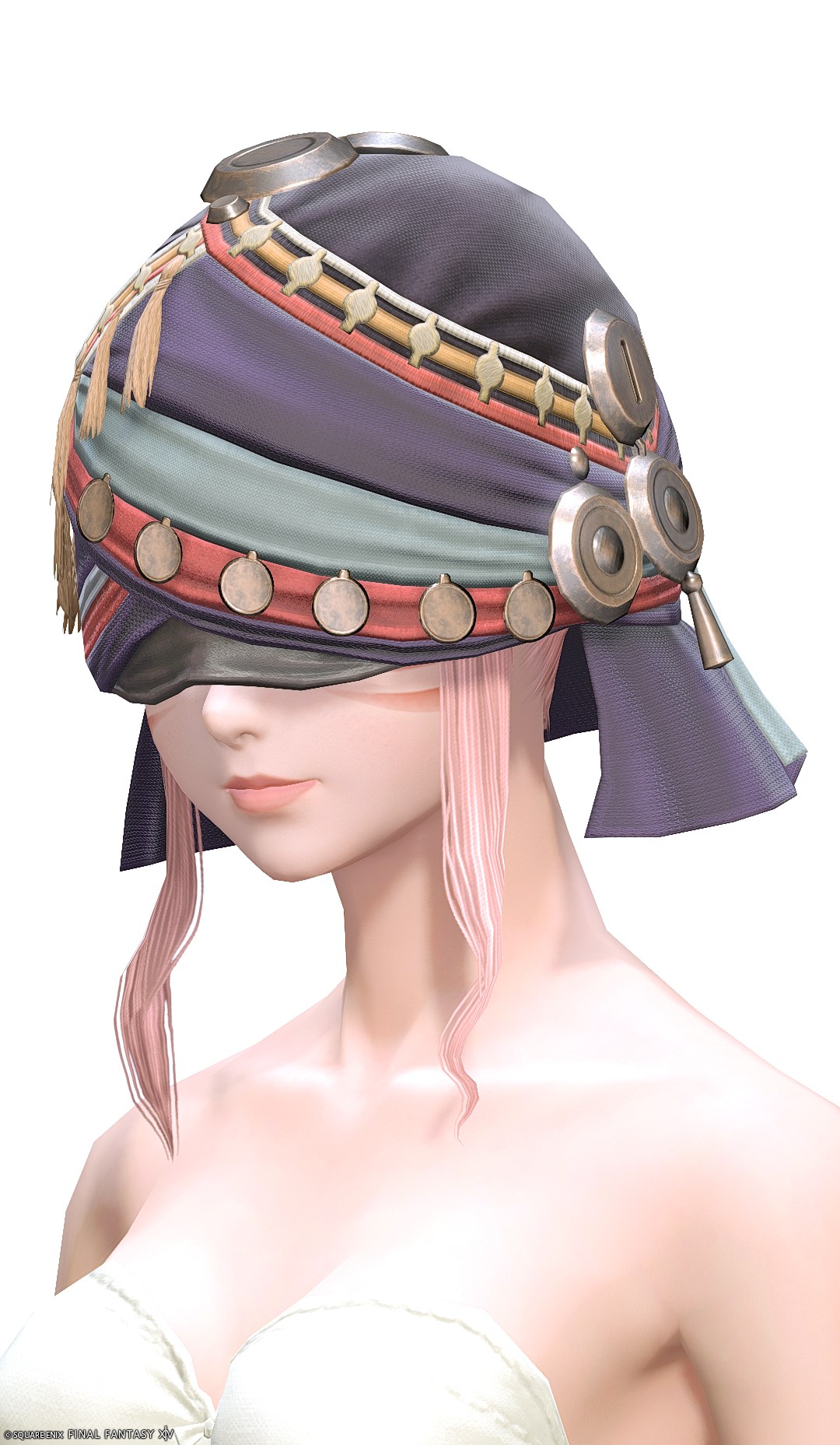 ミスティックメモリー・キャスターヘッドラップ | FF14ミラプリ - Mistic Memory Head Wrap of Casting - 帽子/ターバン