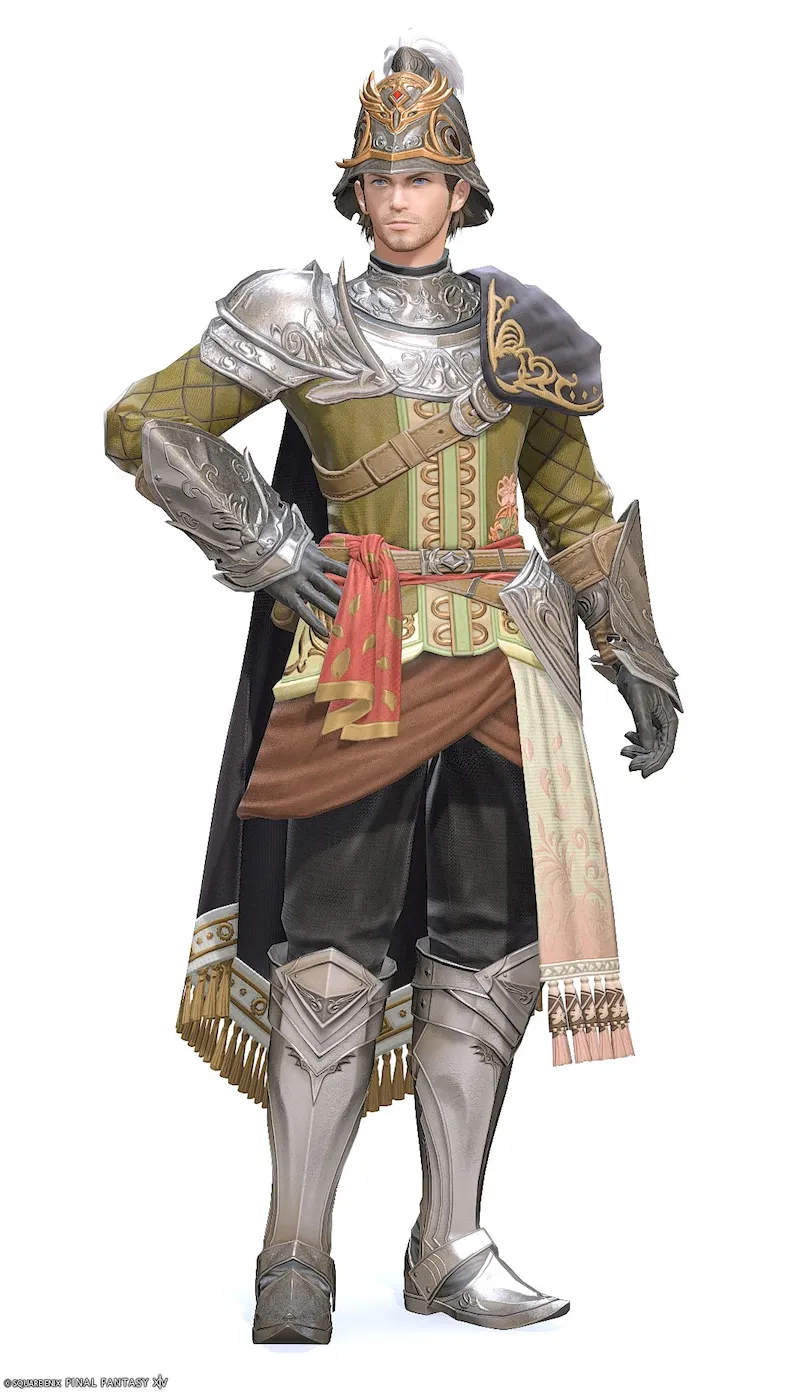 【FF14】ミスティックメモリー・ディフェンダー(ナイト・戦士・暗黒騎士・ガンブレイカー)装備の見た目