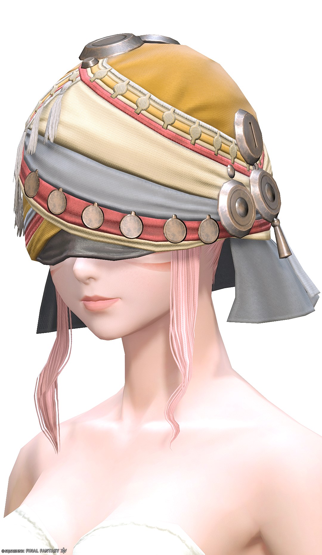 ミスティックメモリー・ヒーラーヘッドラップ | FF14ミラプリ - Mistic Memory Head Wrap of Healing - 帽子/ターバン
