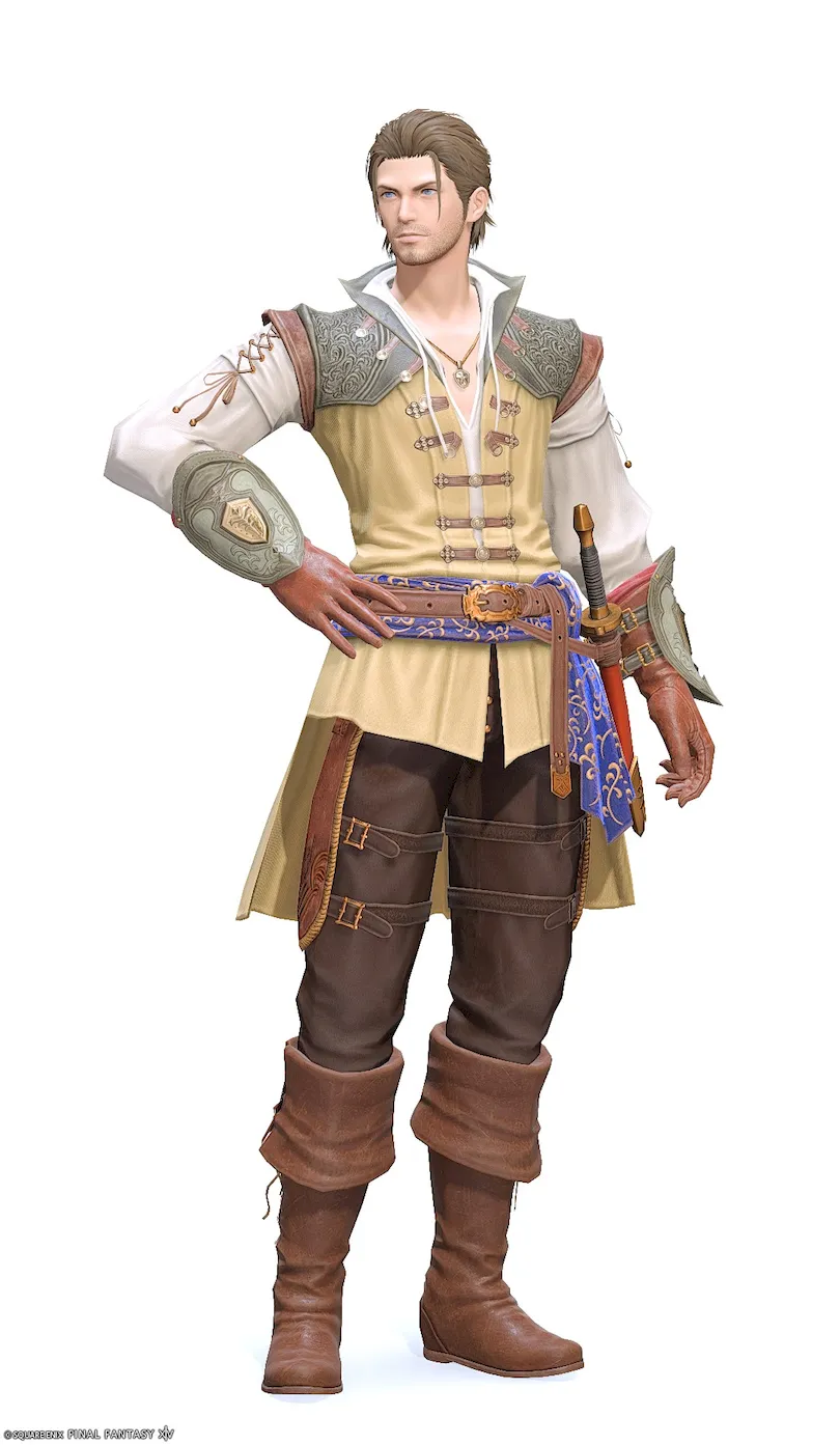 【FF14】ミスティックメモリー・ストライカー(モンク・侍)装備の見た目