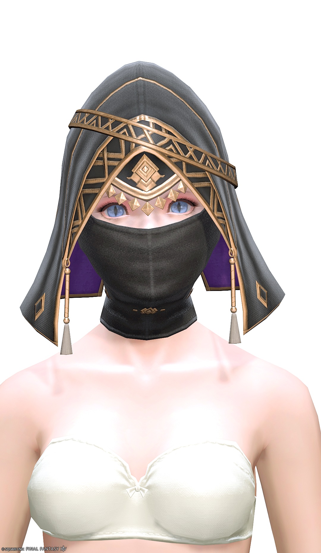 ミストウェイク・キャスターフード | FF14ミラプリ - Mistwake Hood of Casting - マスク/フード