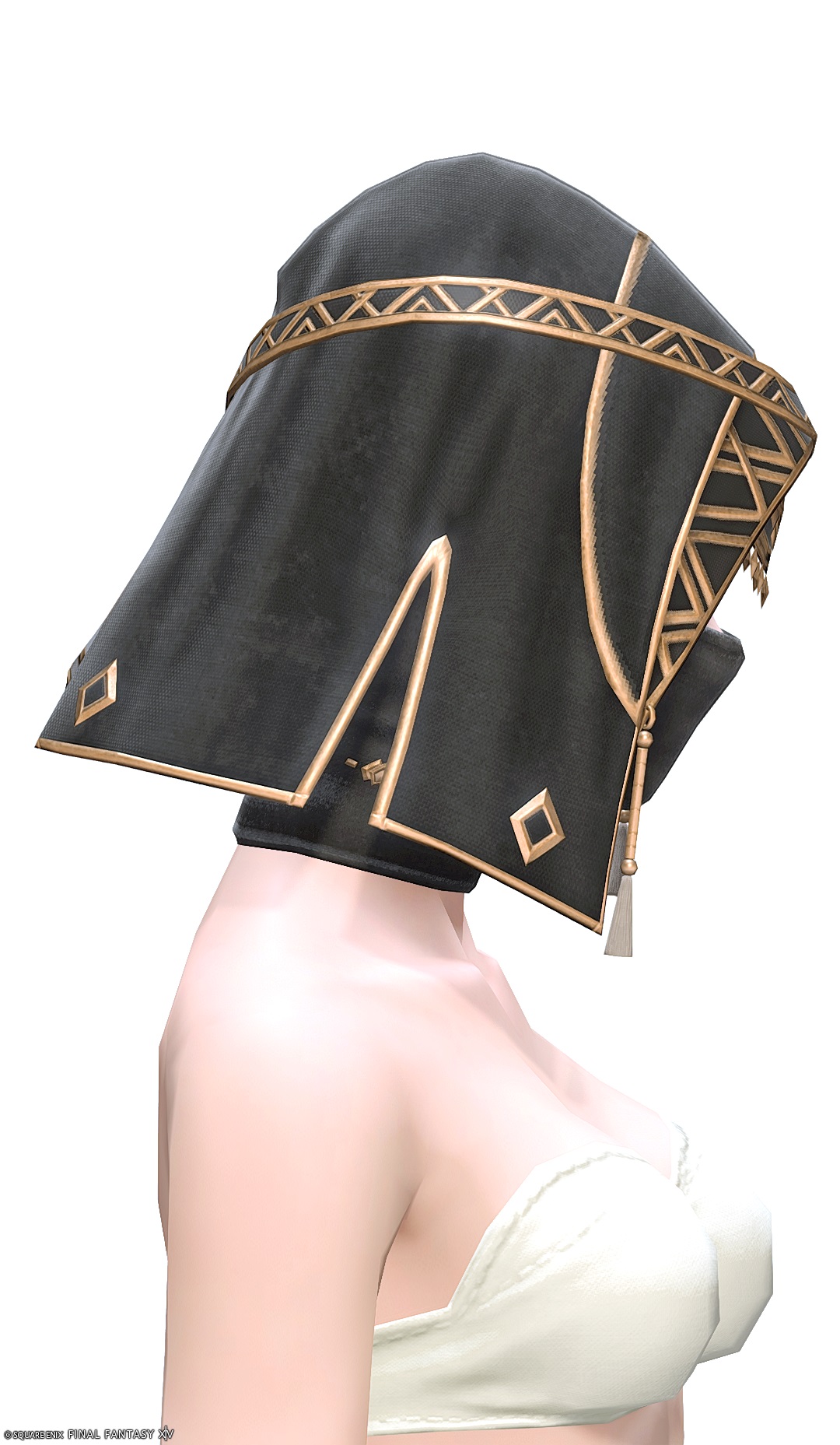 ミストウェイク・キャスターフード | FF14ミラプリ - Mistwake Hood of Casting - マスク/フード