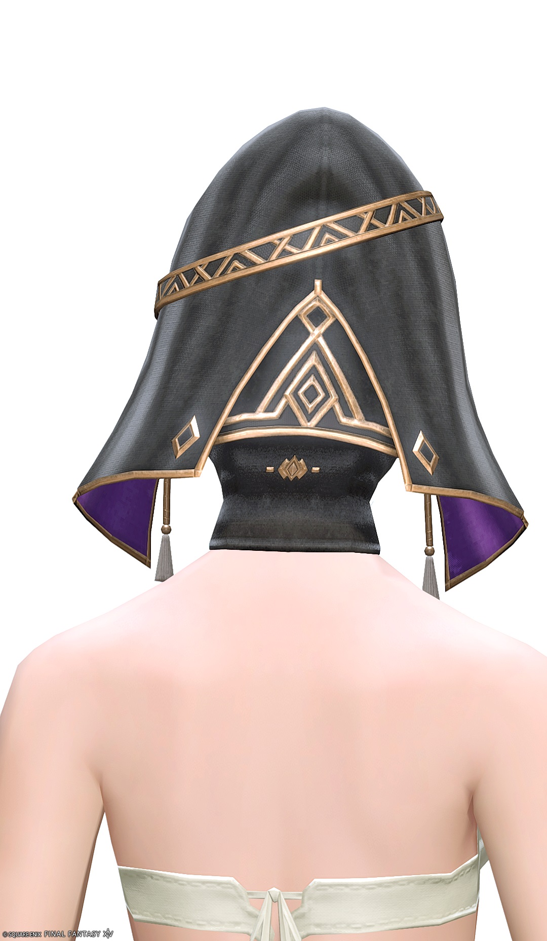 ミストウェイク・キャスターフード | FF14ミラプリ - Mistwake Hood of Casting - マスク/フード