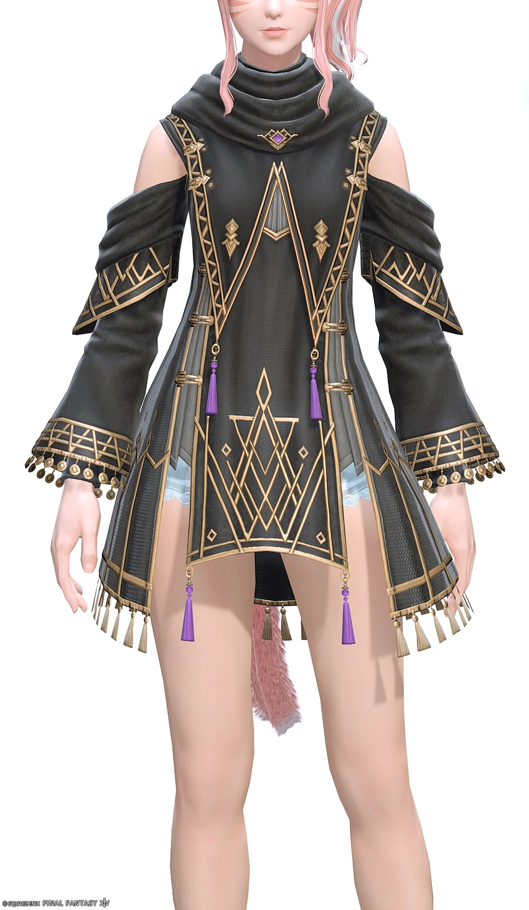 ミストウェイク・キャスターハーフローブ | FF14ミラプリ - Mistwake Halfrobe of Casting - ローブ