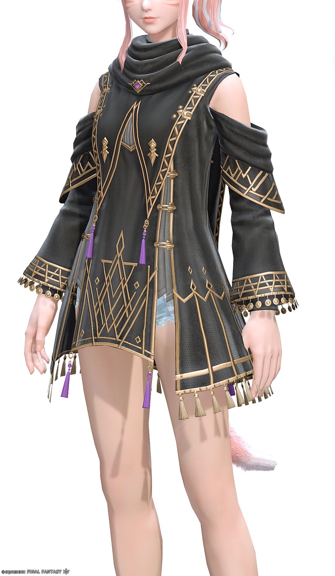 ミストウェイク・キャスターハーフローブ | FF14ミラプリ - Mistwake Halfrobe of Casting - ローブ