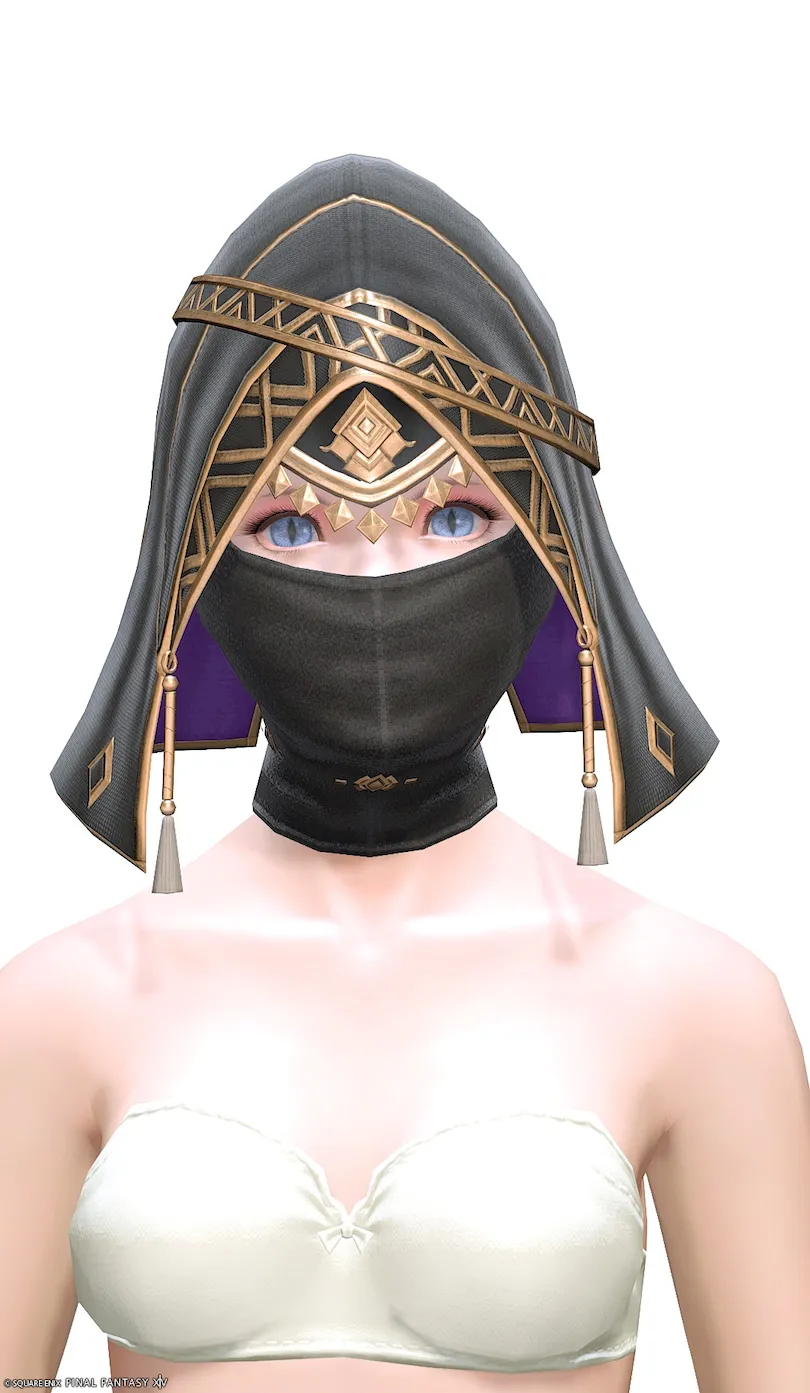 ミラプリ「ミストウェイク・キャスターフード」装備ミコッテでの見た目紹介3