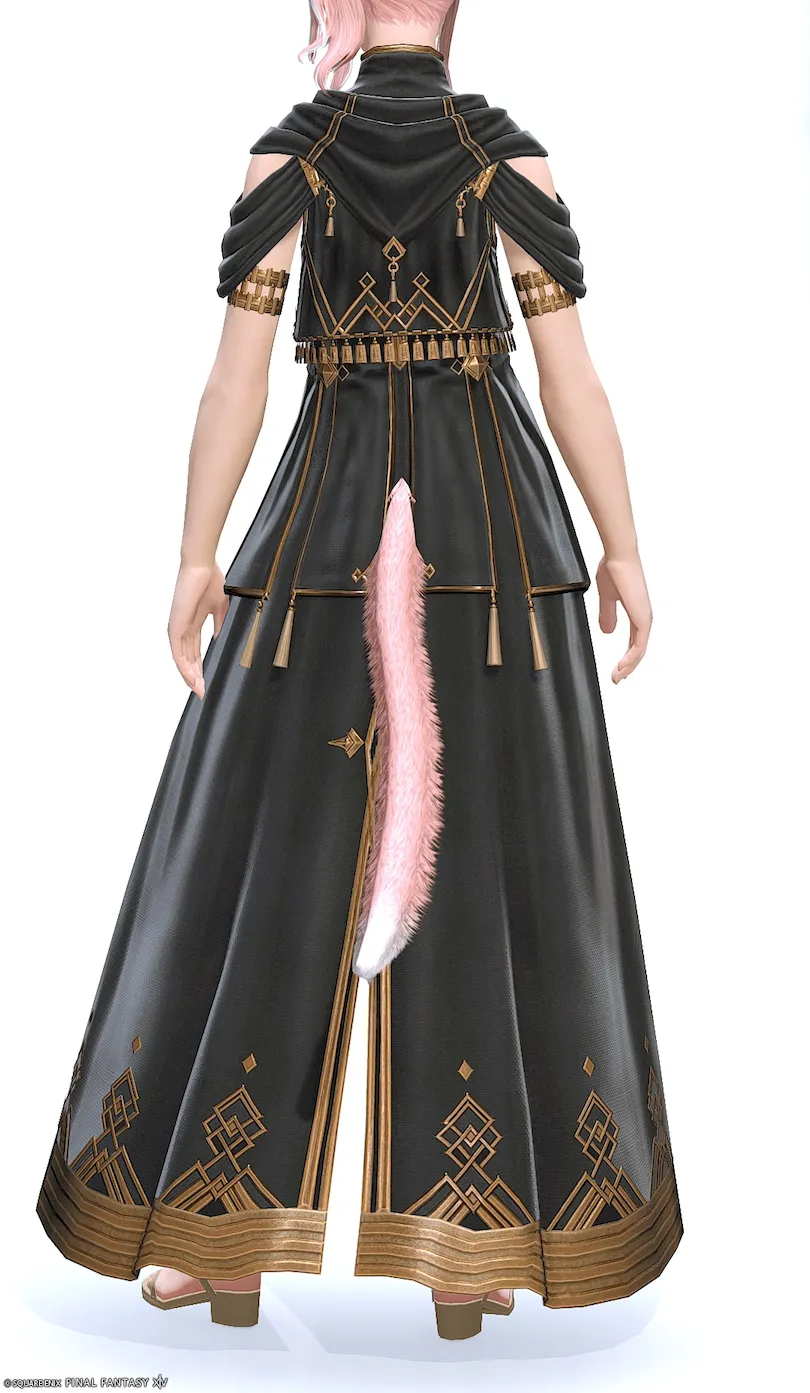 ミラプリ「ミストウェイク・スカウトクローク」装備ミコッテでの見た目紹介9