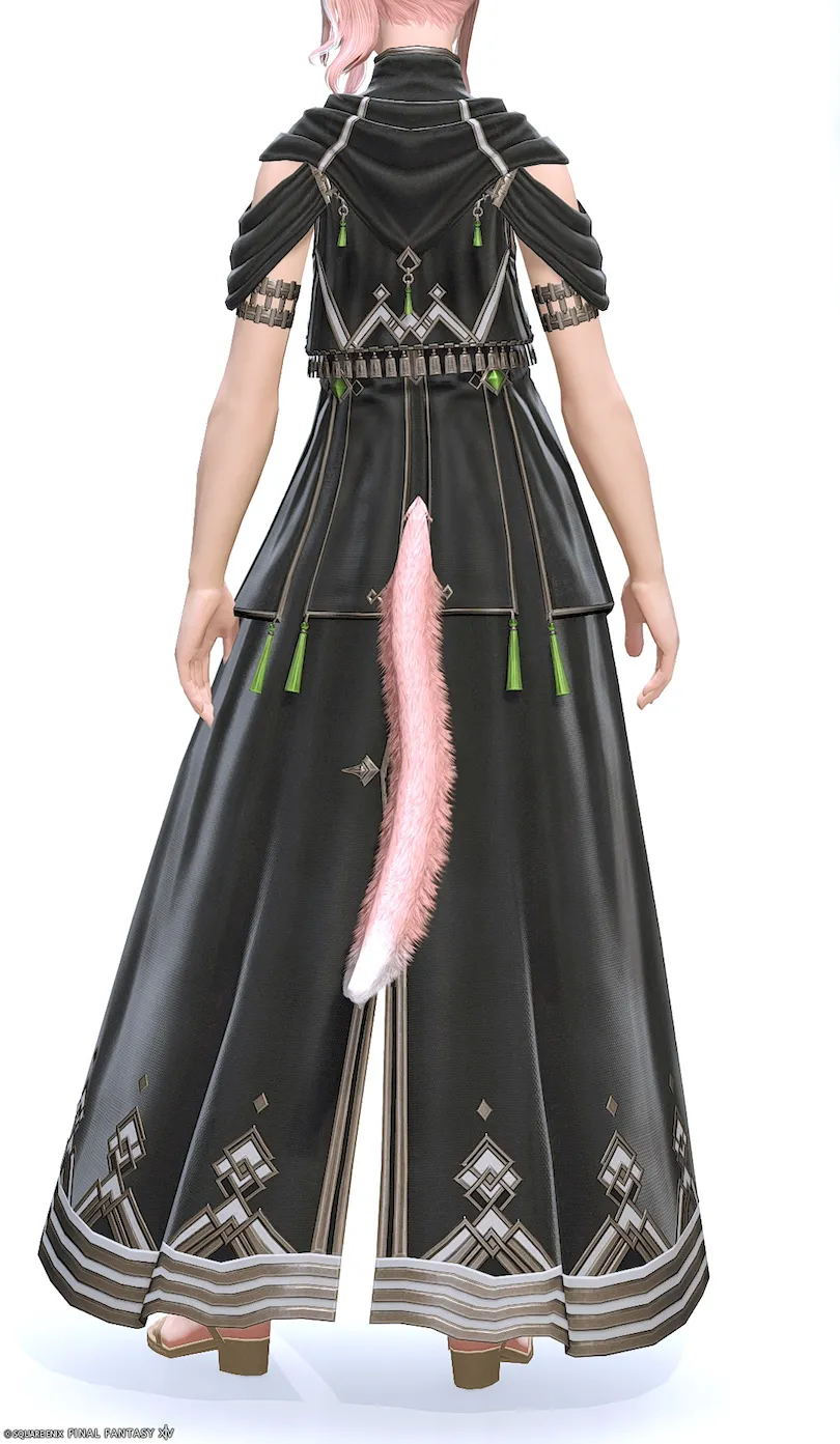 ミラプリ「ミストウェイク・ストライカークローク」装備ミコッテでの見た目紹介9