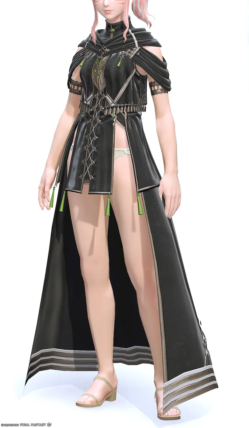 ミラプリ「ミストウェイク・ストライカークローク」装備ミコッテでの見た目紹介10