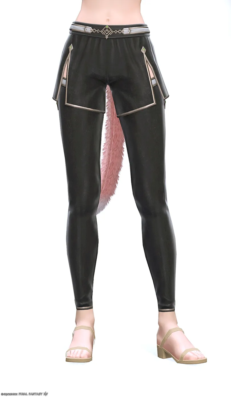 ミラプリ「ミストウェイク・ストライカーボトム」装備ミコッテでの見た目紹介13