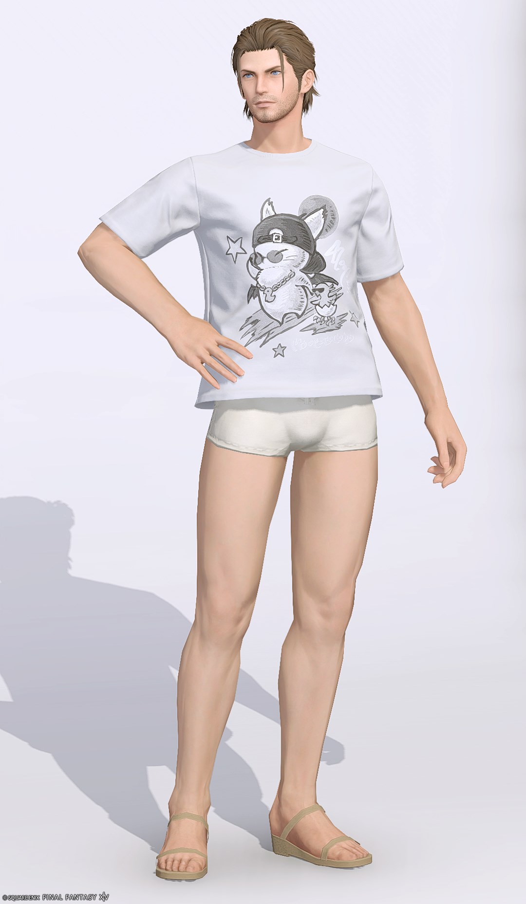 【FF14】モーグリ・デイリーチュニック装備👗各種族での見た目・入手方法【Tシャツ/ゴールドソーサー】