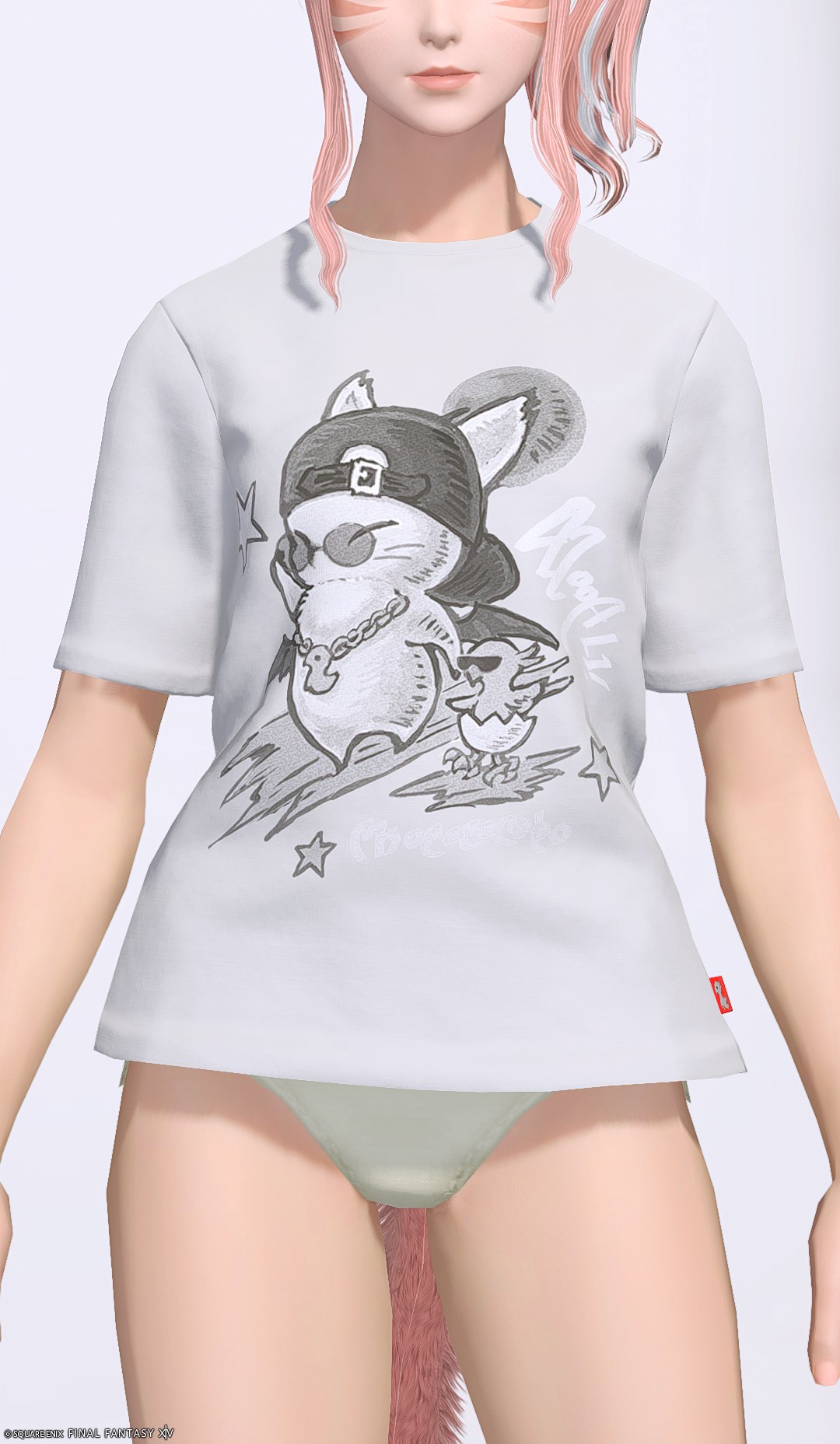 モーグリ・デイリーチュニック | FF14ミラプリ - Moogle Neotunic - シャツ